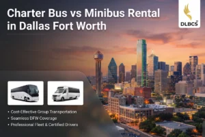 Charter Bus vs Minibus Rental in dfw